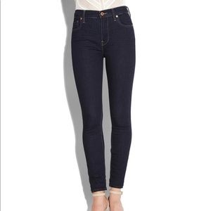 Dark High Rise Lucky Jeans I Olivia Skinny